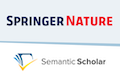 Springer Nature logo above Semantic Scholar