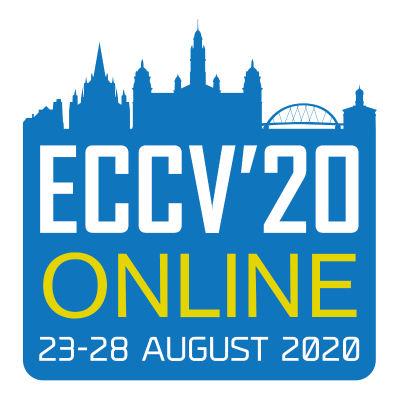 ECCV'20 Online 23-28 August 2020